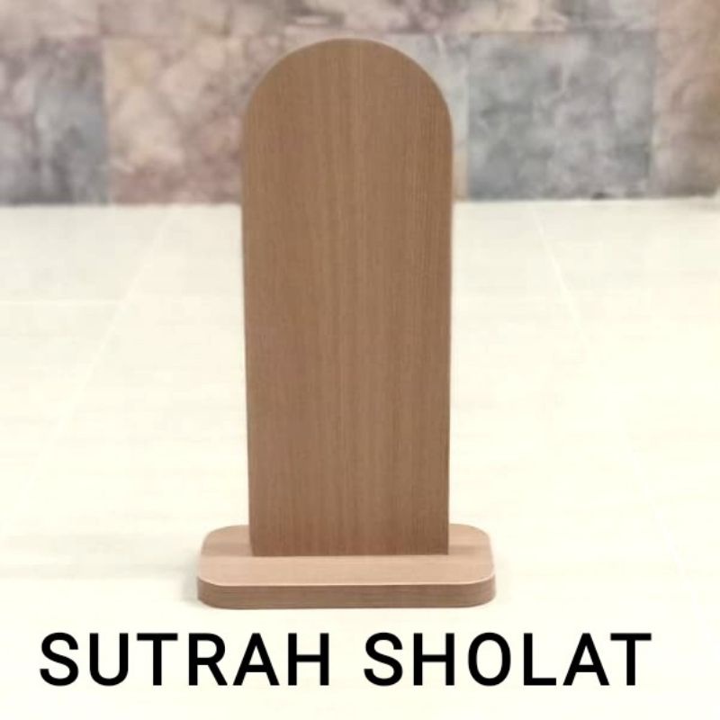 Sutrah Sutroh Pembatas Sholat Kayu