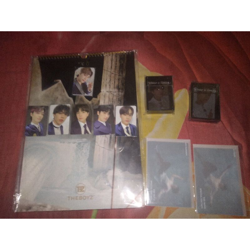 MD The Boyz Kingdom Hanging Poster Photocard Case set Benefit Juyeon Sunwoo Hyunjae Younghoon