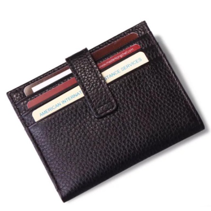 Card Holder Credit Card ATM Debit KTP SIM Dompet Kartu Import Pria Wanita Tipis Polos Murah