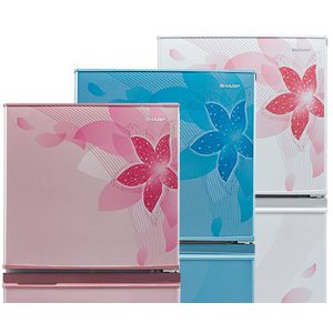 SHARP Kulkas Lemari Es SJ 236 ND 236 2 pintu new model anti bau Terbaik