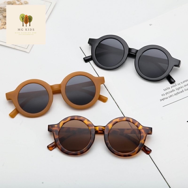 KACAMATA ANAK BULAT KACAMATA ANAK FASHION KACAMATA ANAK UV-4