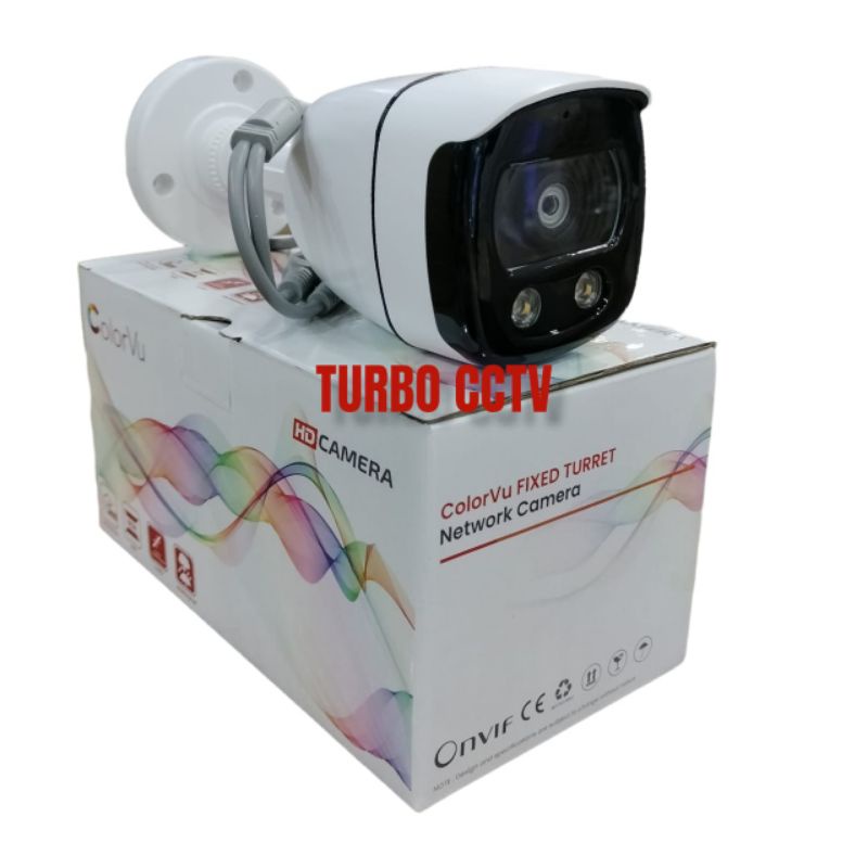 PAKET CCTV COLORVU 4 CHANNEL 4KAMERA TURBO HD 5MP IR SONY 1080P