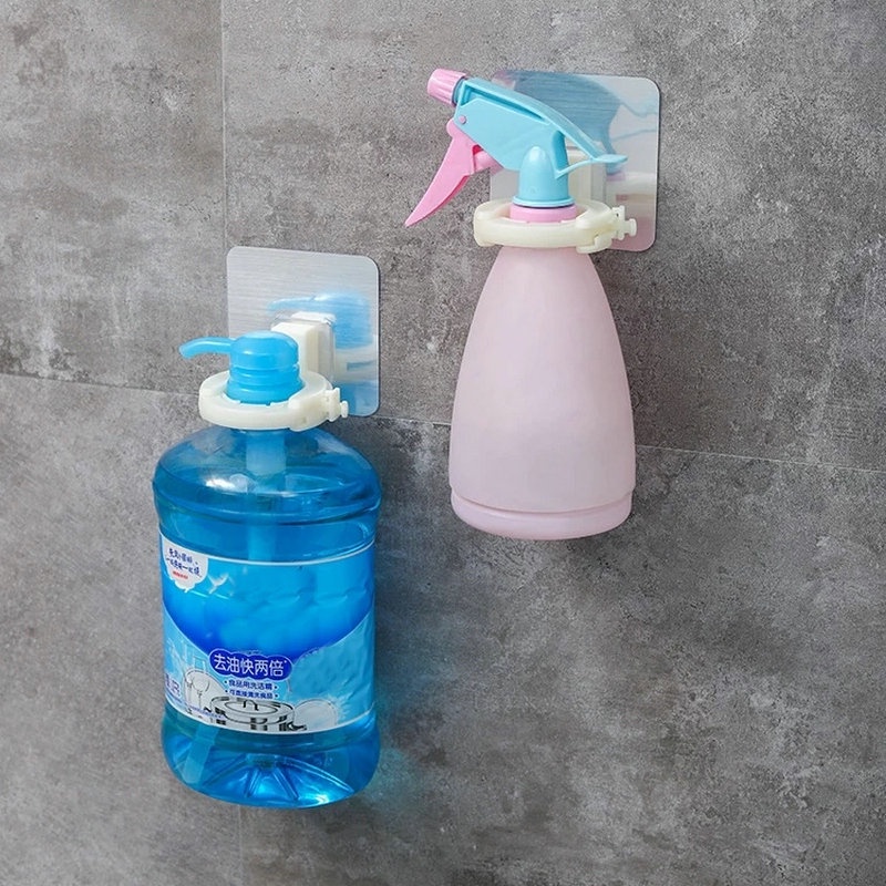 Rak Kait Gantung Penyimpanan Botol Sampo hand sanitizer Gel Shower Multifungsi Tahan Air Untuk Kamar Mandi