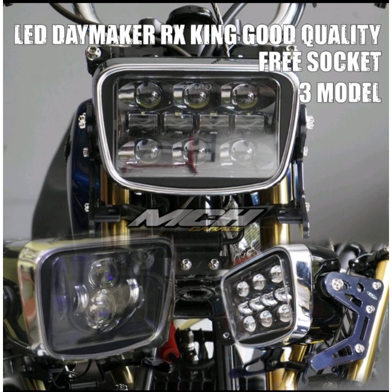 Damaker Oval Set Batok Damaker lampu depan set Batok RX king New RX king Lama Oval