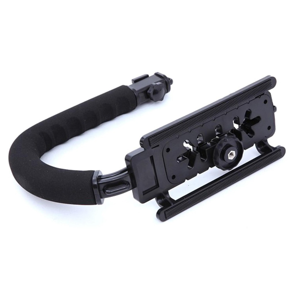 Camera Stabilizer Grip Video Handle C Shape DSLR GoPro Kamera Stand