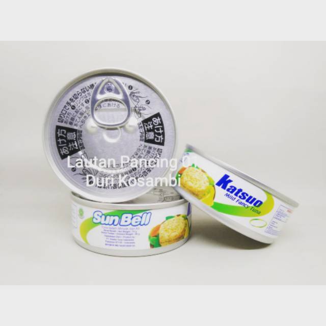 Deho Kecil/Sun Bell Katsuo/Ikan Tuna Kaleng Dalam Minyak
