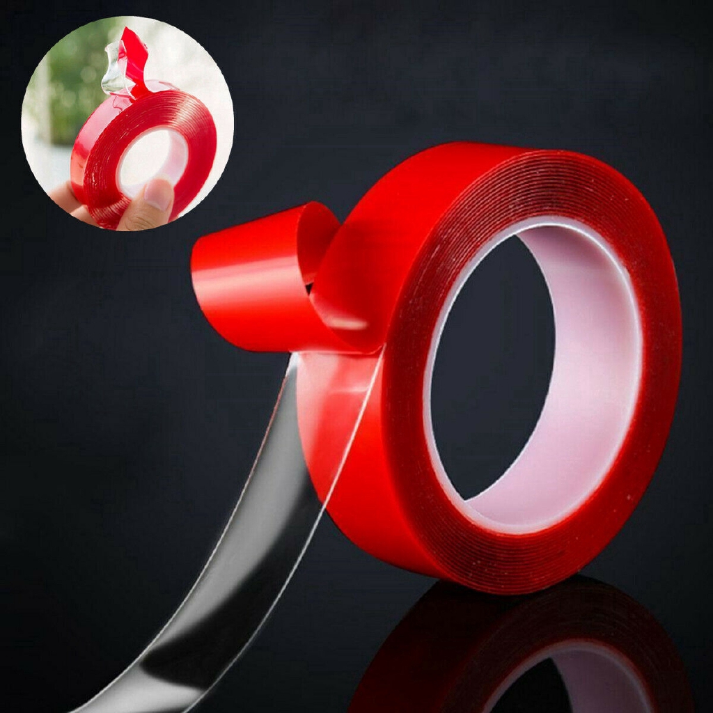 Transparent Double Sided Tape Household Wall Hangings Phone Repair Super Sticky Duty Adhesive Tape