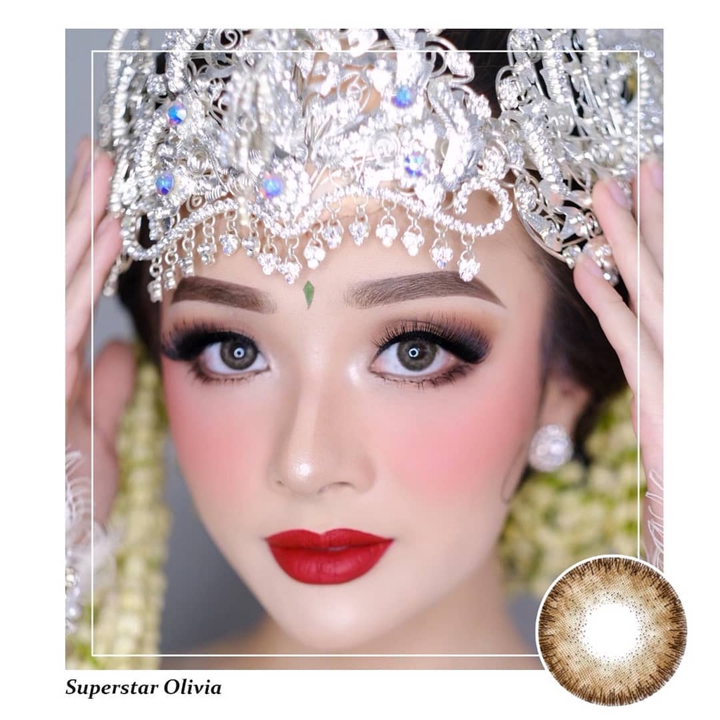 Superstar Olivia lensa warna softlens premium