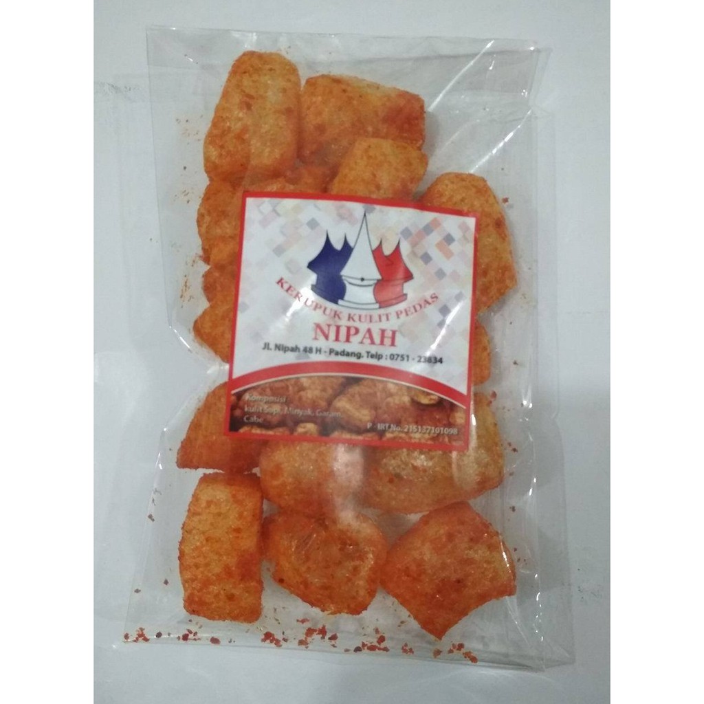 

Krupuk Kulit Jangek Balado Nipah Khas Padang