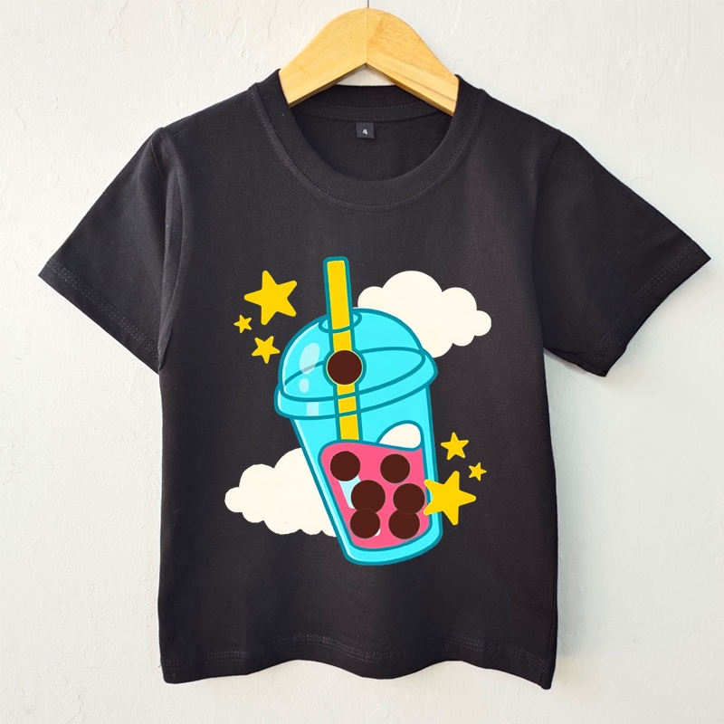 Kaos anak BOBA 4 warna