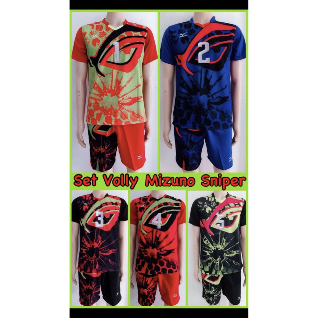 baju volleyball mizuno