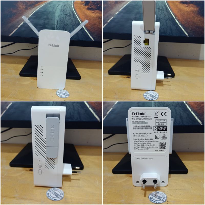 D-LInk Dlink DHP-W610AV PowerLine AV2 1000 Wi-Fi AC1200 Adapter Wireless Repeater Range Extender