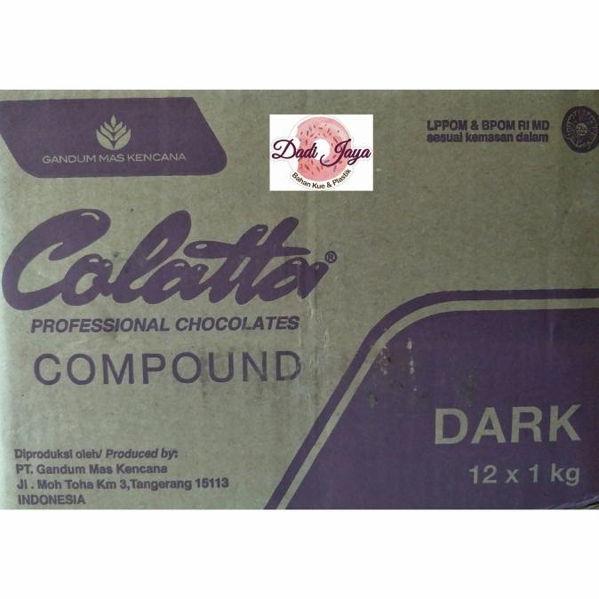 

Ready oke] Colattta Dark Coklat Compound 1 Kg Cartonan