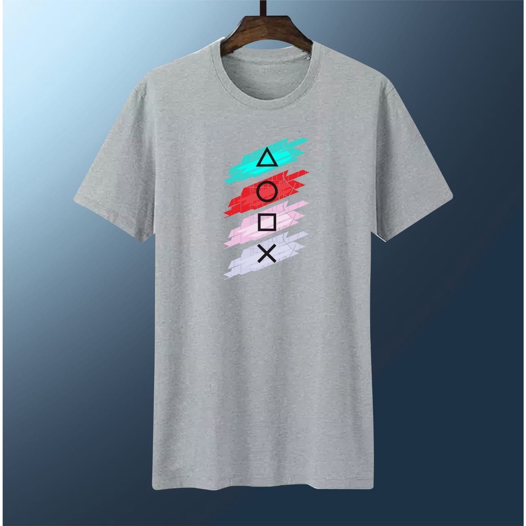 KAOS PRIA AOOX O-NECK SABLON DIGITAL KAOS OBLONG PRIA COTTON COMBED