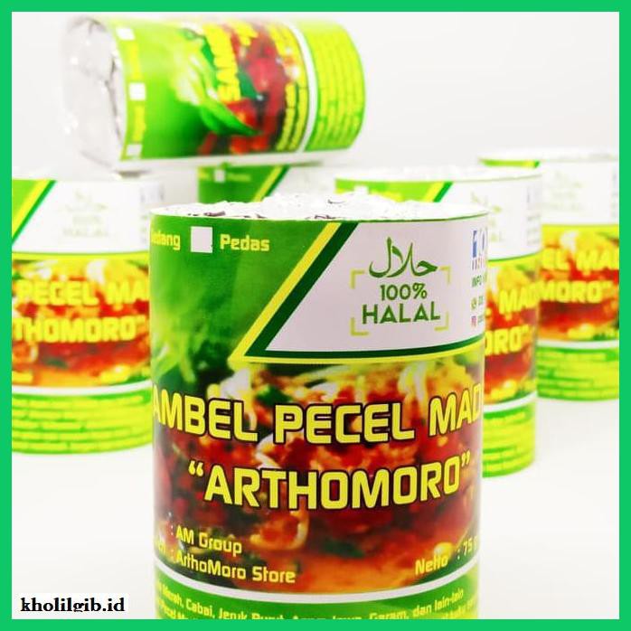 

Aneka-Sambal- Sambel Pecel / Bumbu Pecel Madiun Asli - Sedang -Pedeeeeeezzzzzzz.