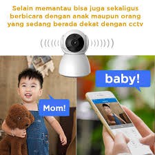 [APP V380] Ipcam CAMERA SNOWMAN CCTV HD 720P WIRELESS WIFI V380 PRO MOTION DETECTOR INFRAMERAH