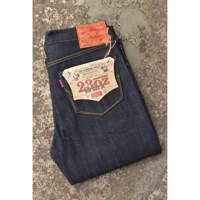 SH 011 X - 23oz Deep Indigo Selvedge Denim