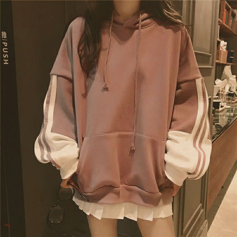 sweater oversize wanita korea