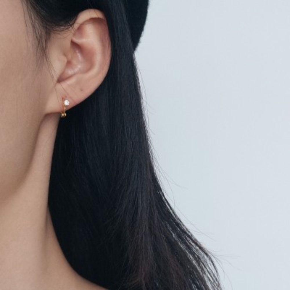 Needway Wanita Anting Klip Mini Elegan Anti Alergi Minimalis Hypoallergeniic Ear Accessories