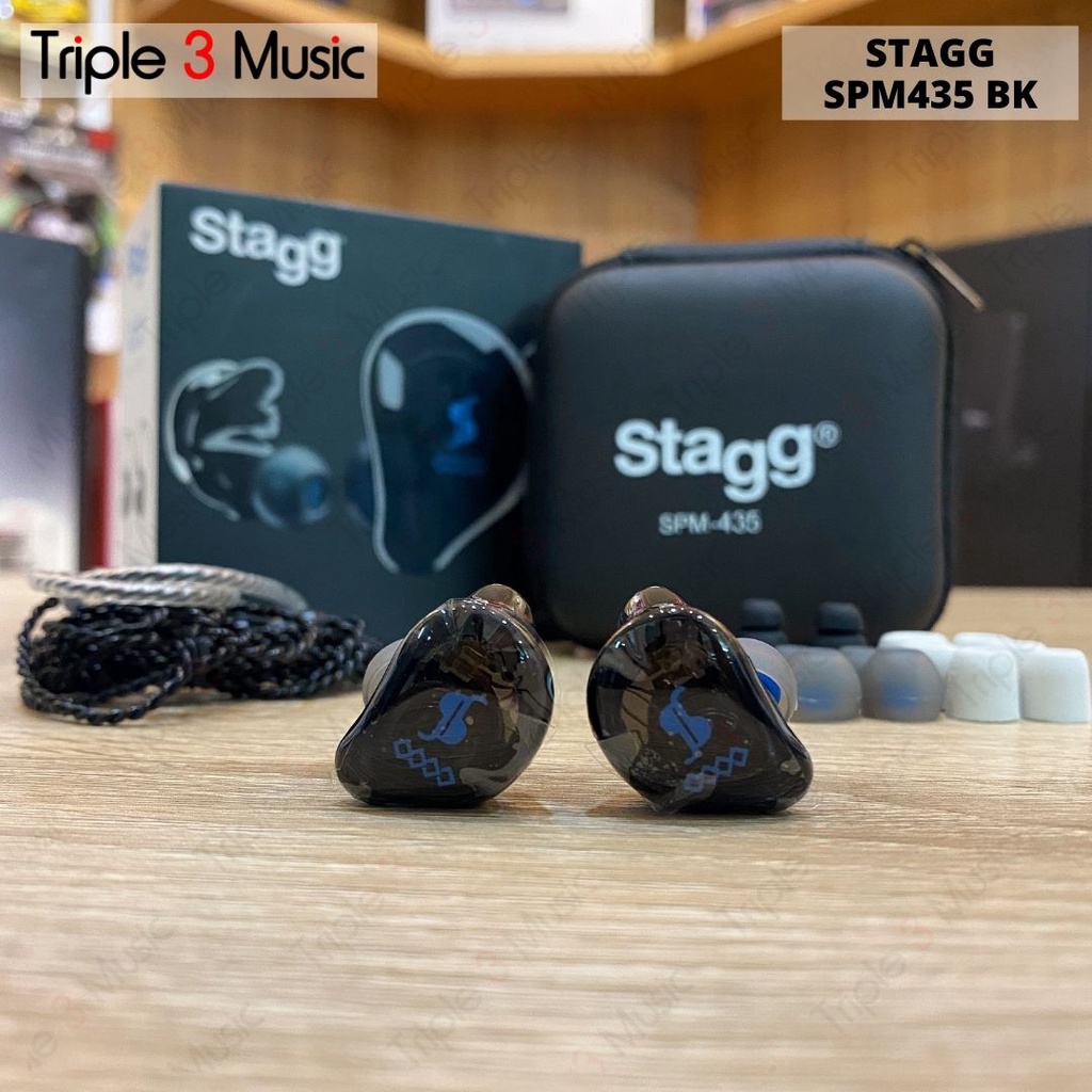 Stagg IEM SPM435 In Ear Monitor 4 Driver Hi Resolution