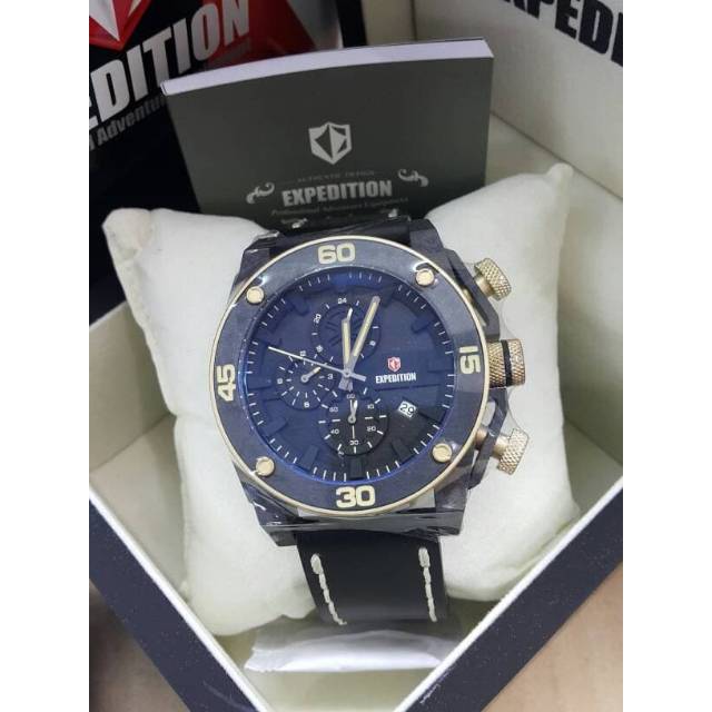 jam tangan expedition e6710 blackgold 6710