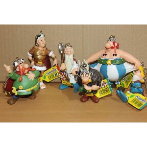 Promo Figure Asterix dan Obelix   Gantungan Kunci Obelix dan Asterix Berkualitas