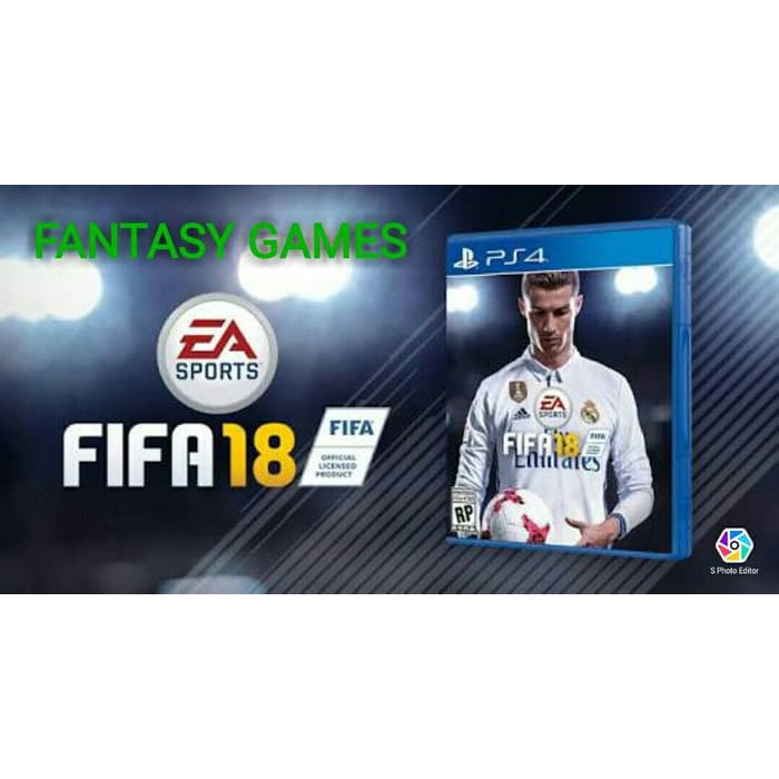 PROMOO  Kaset PS4 - FIFA 18 Reg 3 (Asia)