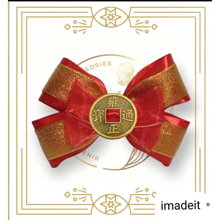 

Pita hias Imlek Satin - Tahun Baru