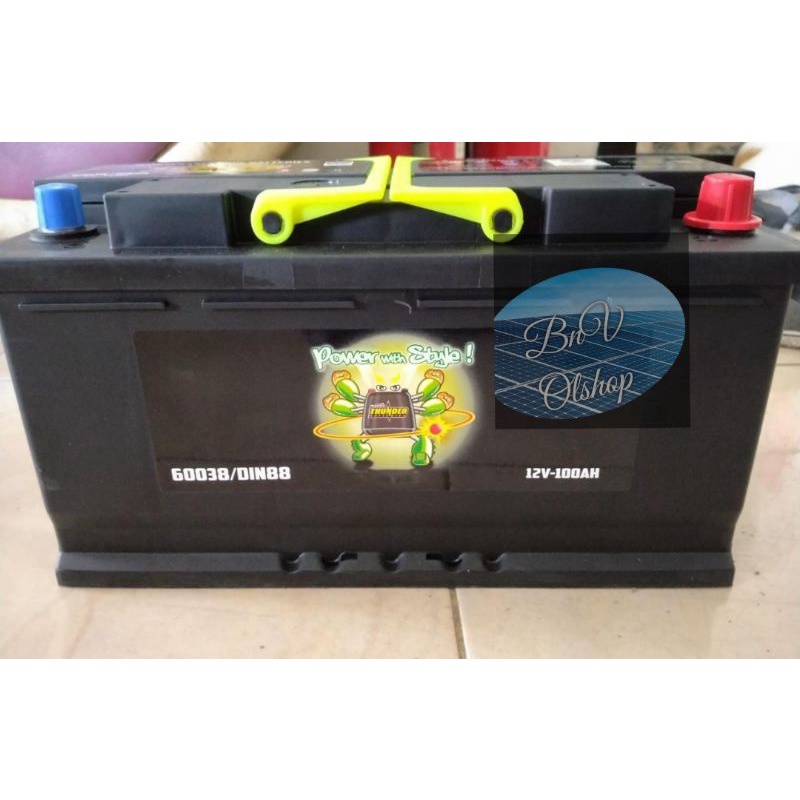 Jual Aki Captiva diesel facelift Din 60038 Massive Thunder MF 100ah