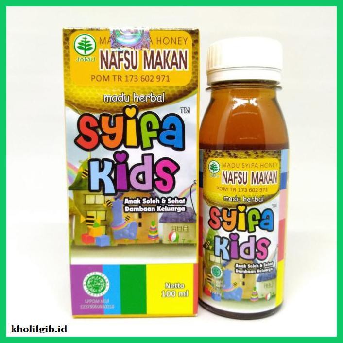

MADU-MINUMAN- MADU ANAK SYIFA KIDS NAFSU MAKAN -ASLI-BUKAN-KAWE-KAWE-