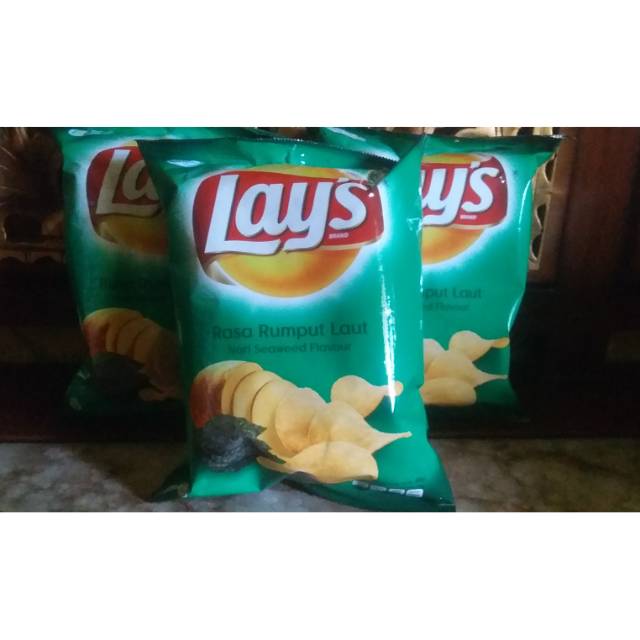 

Snack Lays Rumput Laut 68gr