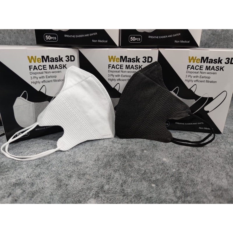 masker duckbill face mask 3ply import isi 50 / masker duckbill