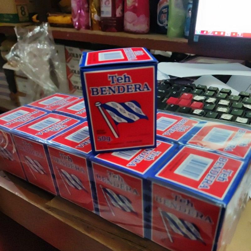 

Teh bendera bubuk per pak