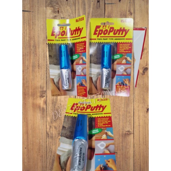 

LEM BANGUNAN EPOXY EPPO PUTTY ALTECO 50 GRAM