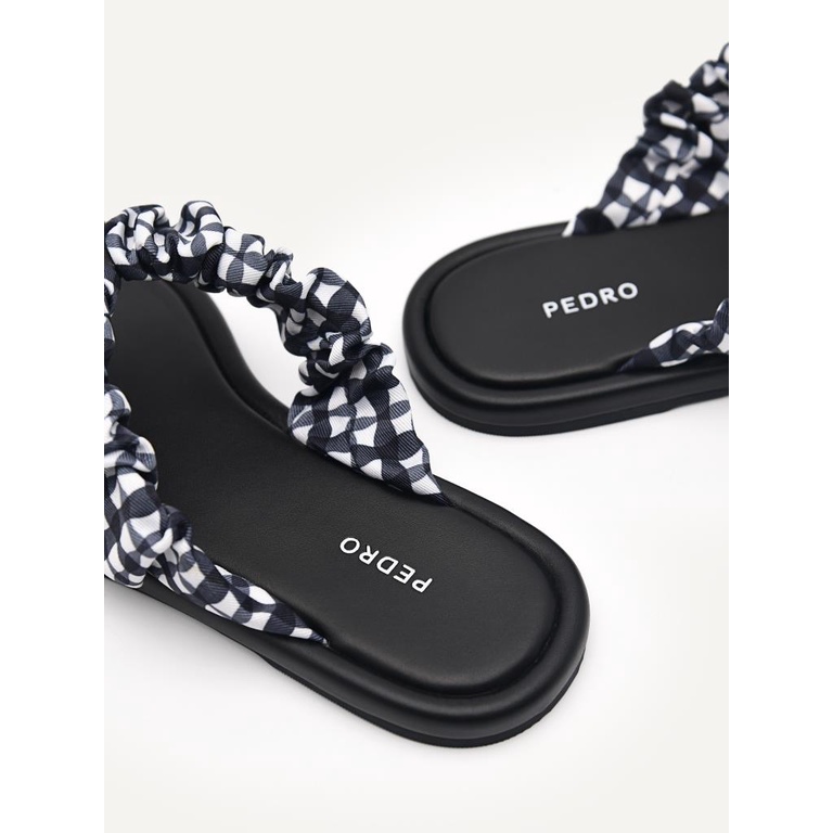 SANDAL JEPIT PEDRO WANITA ORIGINAL CASUAL BRANDED ASLI HITAM PW014