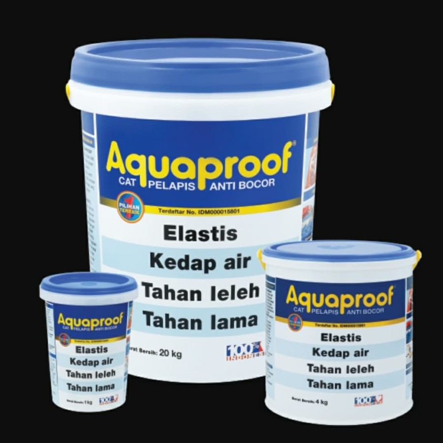 Cat Dinding / Tembok Anti Bocor Aquaproof Kemasan Pail / 20 kg