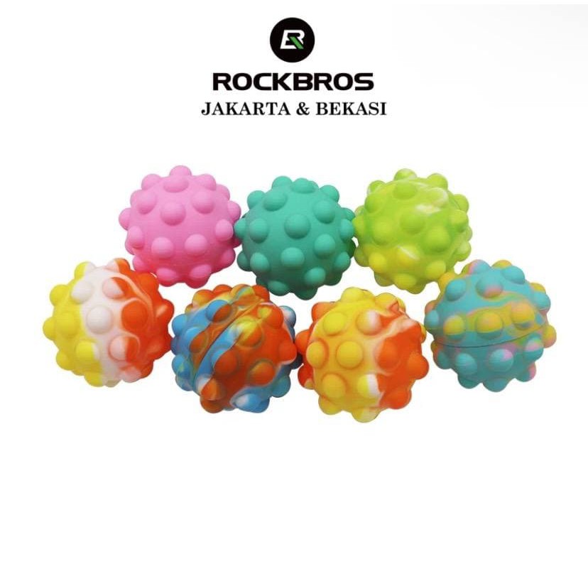 Pop It Ball Needoh Stress Ball 3D Bola Squishy New Fidget Toy Mainan Anak Viral