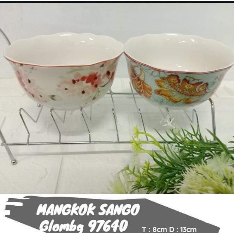 Mangkok sango glombang 97640