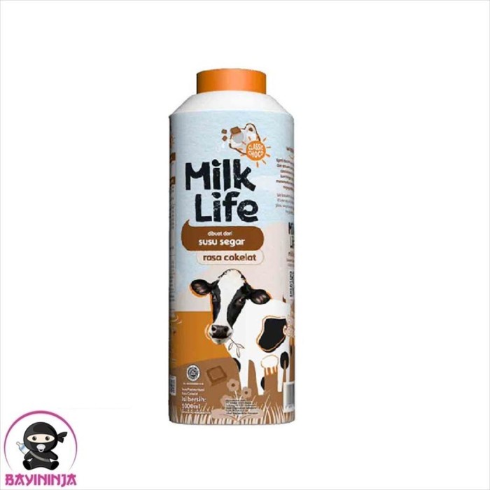 

MILK LIFE Fresh Milk 1000 ml - Chocolate T-Ninjabayi 01