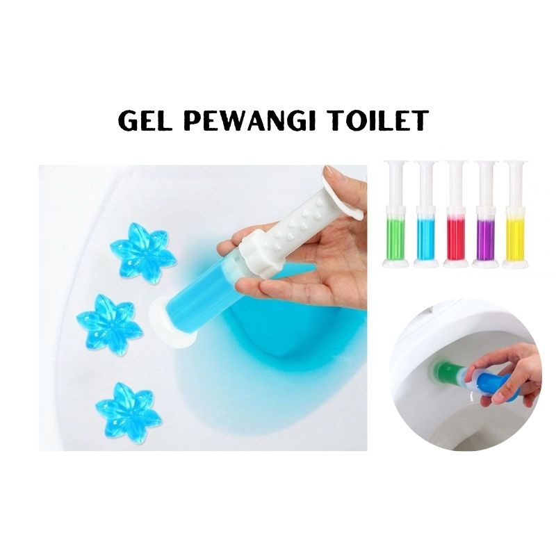 GW55 - Suntikan Gel Pengharum TOILET - Pembersih Toilet GEL