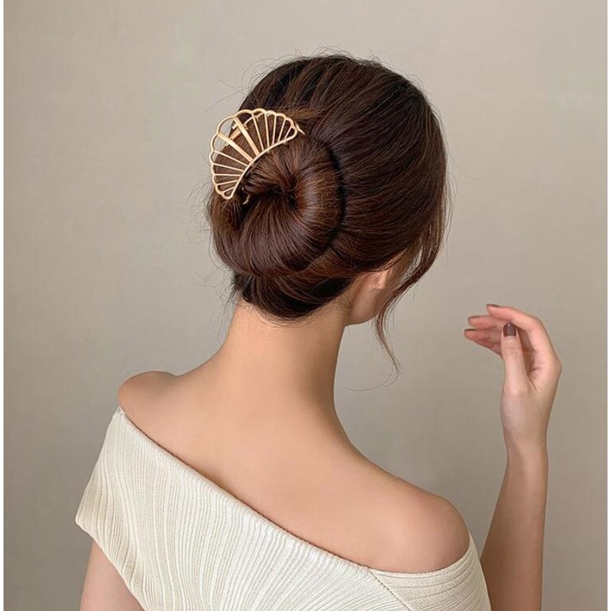 Premium Jepit Rambut Model Cakar Hias Mutiara Imitasi Import Untuk Wanita/Jepit Rambut Korea / Kep / Jepitan / Klip Rambut mutiara putih transparan dan elegan korea style/ Jepitan Pearl Korea