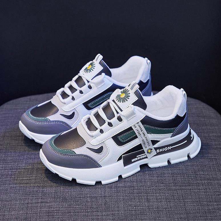 JM.14Jl22υ | Taspopo 1013 Sepatu Sneaker Wanita Bertali Korea Original Luar Negeri