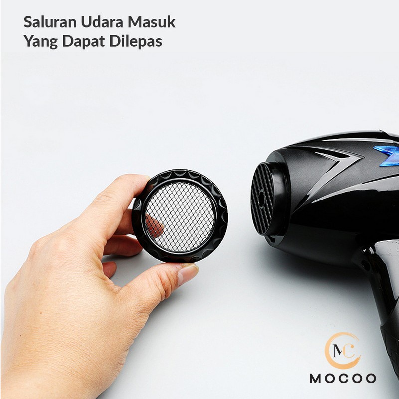 MOCOO Pengering Rambut Professional Hair Dryer Professional ( Free Sisir )MC-1636