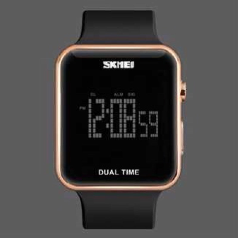 SKMEI  Jam Tangan Wanita Digital Dual Time