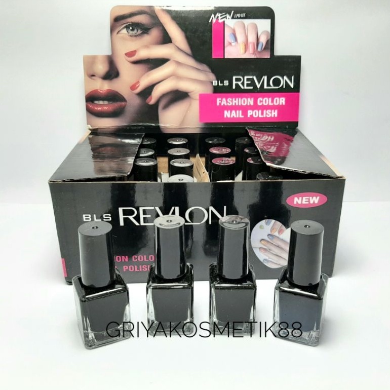 KUTEK REVLON HITAM HARGA 1BOX ISI 24 PCS