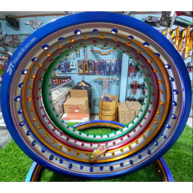 Velg dft 2 tone ring 17