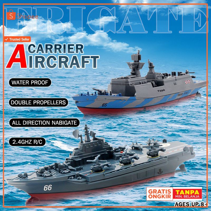 battleship remote control boat