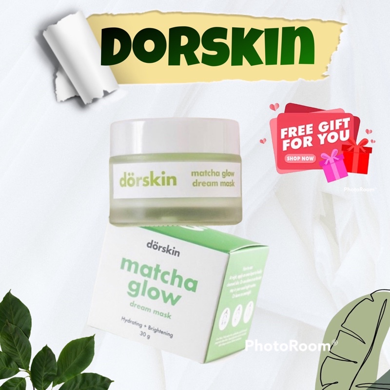 Dorskin Macha Glow Dream mask/ Dorskin Cream/ cream dorskin