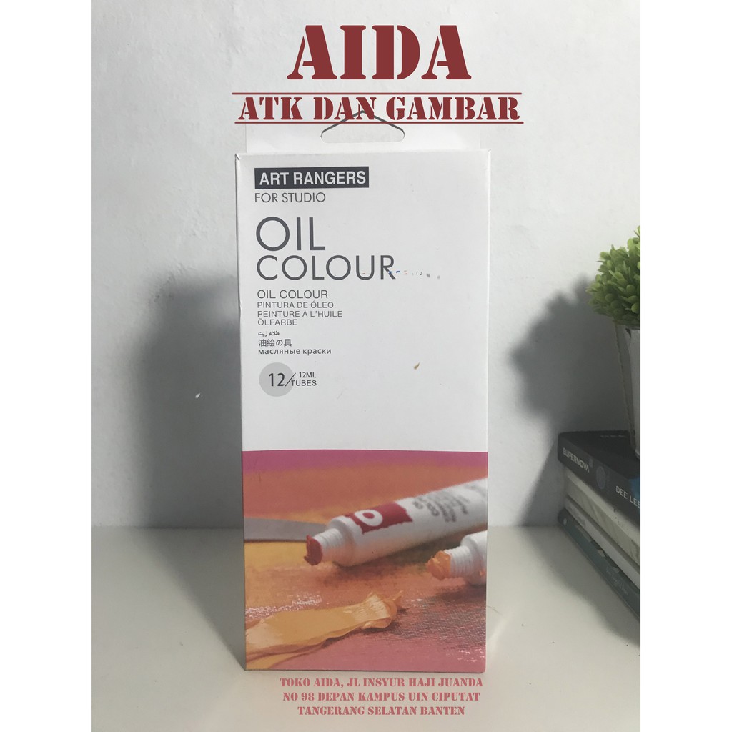 

Cat Acrylic Art Ranger 12 warna 12 ml