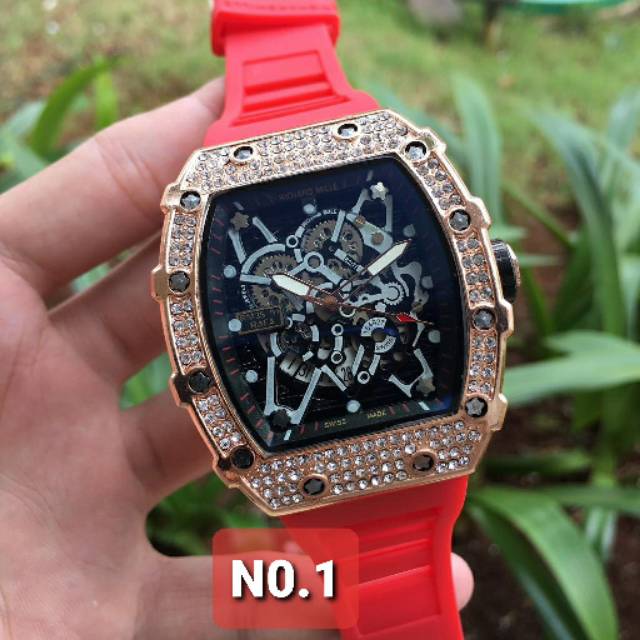 Jam Tangan Pria RAFA RM35-01DR Body Mutiara Grade Ultimate Premium